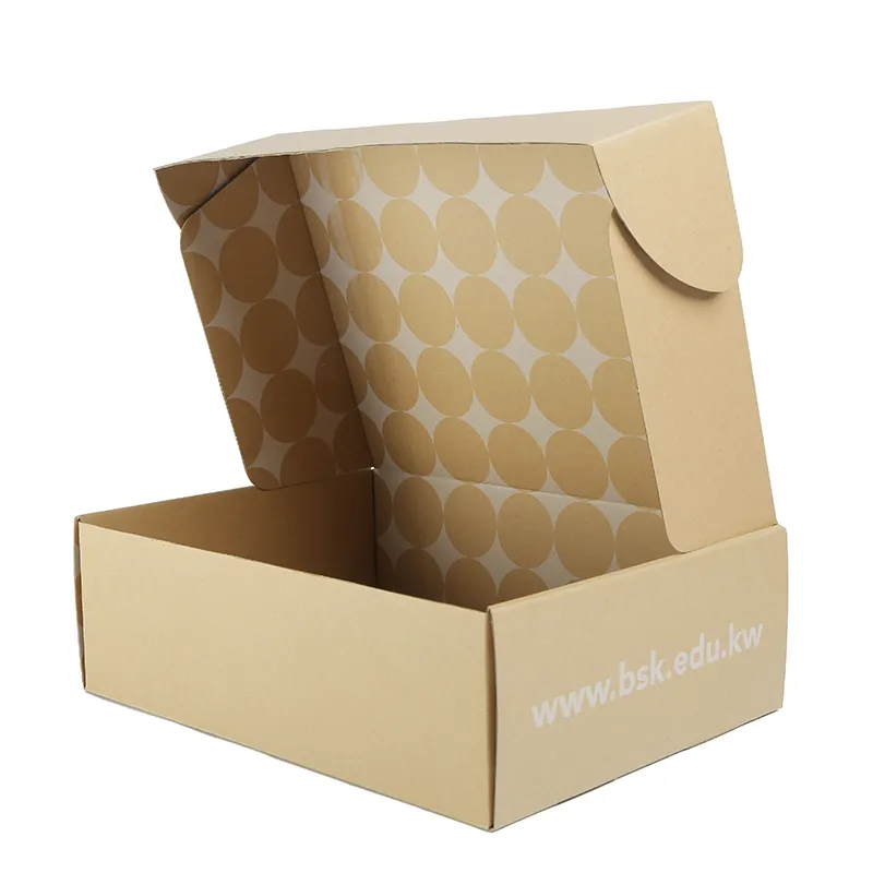 Custom Clothing Cardboard Carton Shipping Mailing Corrugated Box