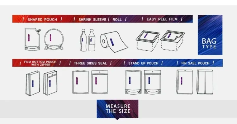 Custom Food Grade Plastic Popsicle Packaging Ice Cream Bar Packaging Bag