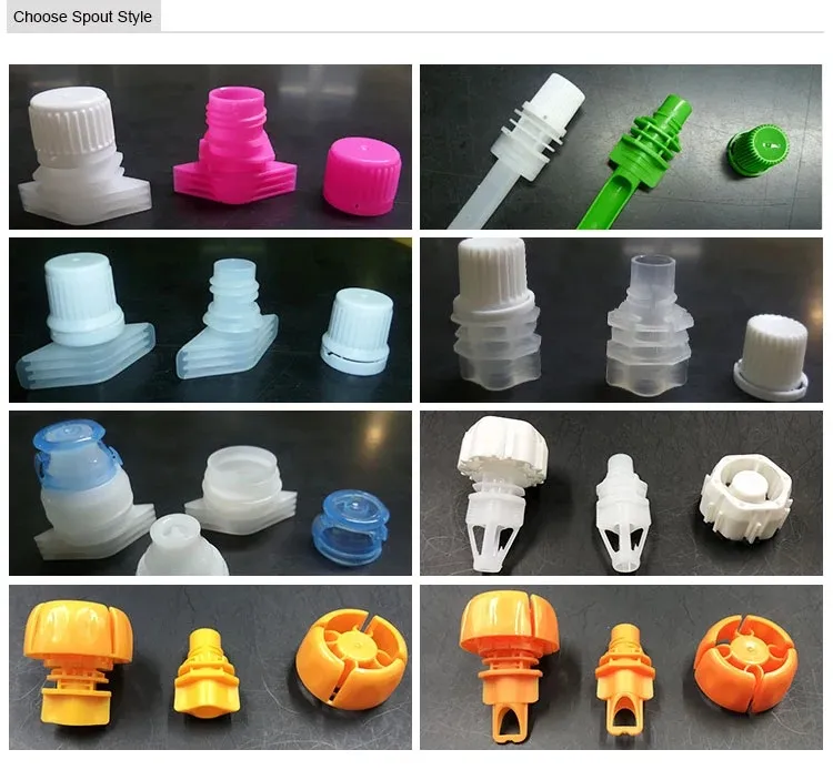 Custom Liquid Drink Packaging Spouted Bag Baby Drink Bag