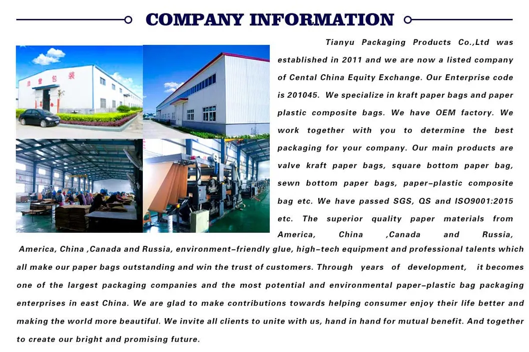 Custom Logo Printed 100GSM White Paper Bags for Maize Bread Flour 1 Kg 2kg Packaging