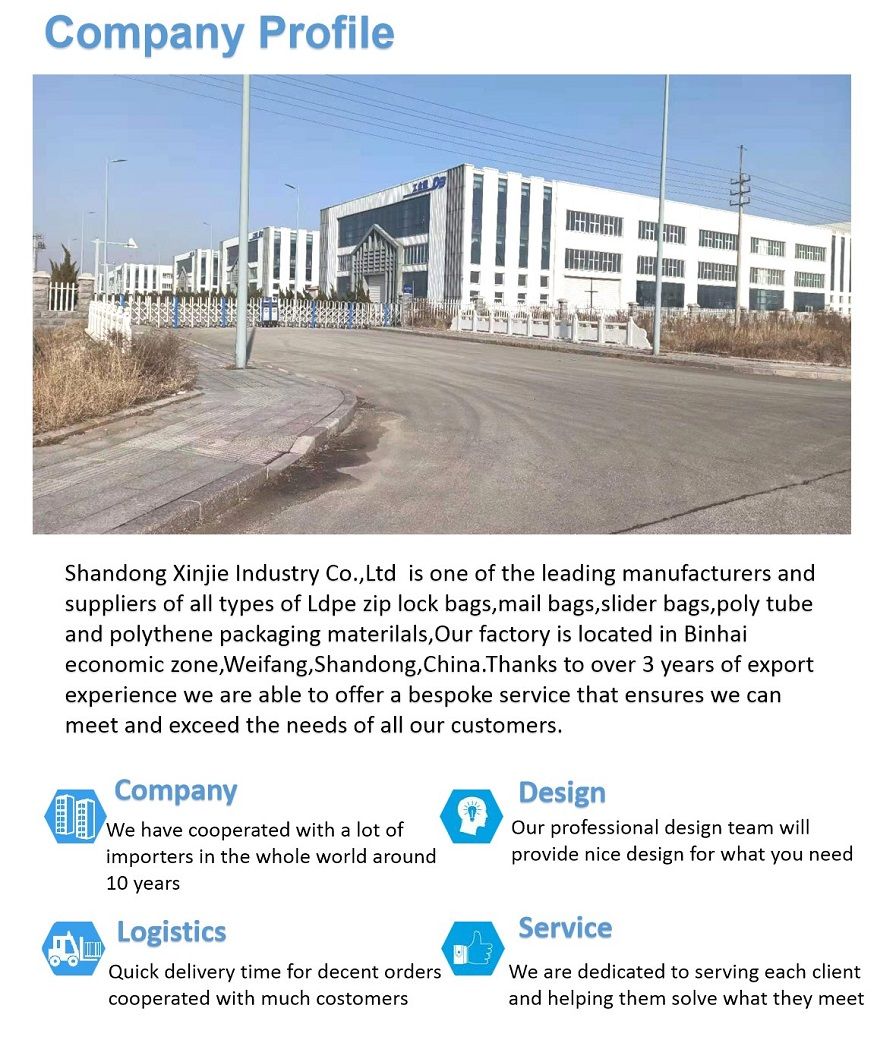 Customised Cellophane Medication Biodegradable Small Zip Plastic Bags