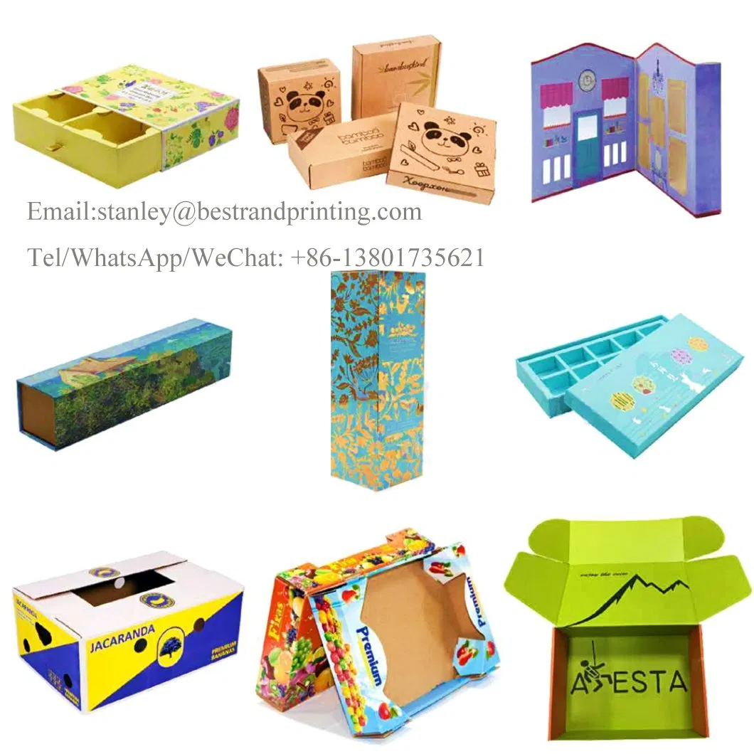 Customized Box in 2 Pieces with Lid with Logo