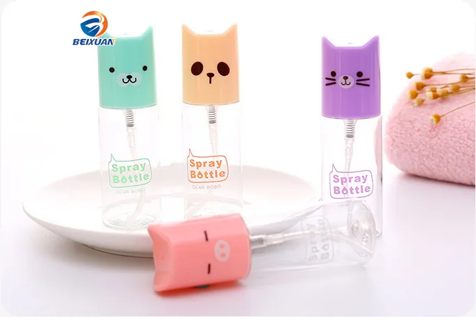 Cute Kitty Style Perfume Spray Bottle 35ml Cosmetic Tools Small Refillable Bottle