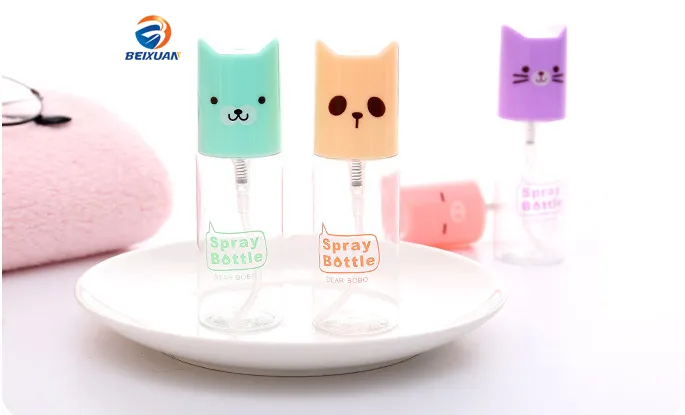 Cute Kitty Style Perfume Spray Bottle 35ml Cosmetic Tools Small Refillable Bottle