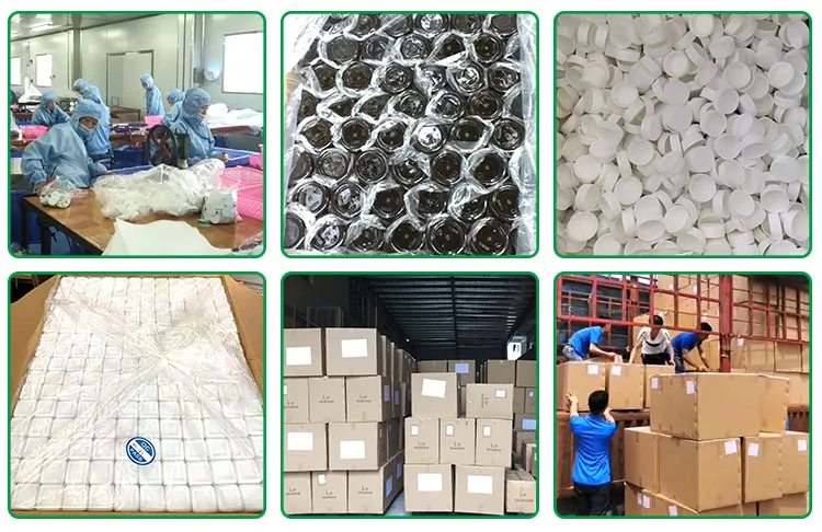 Dark Green Color 120ml HDPE Plastic Candy Empty Bottles Wide Mouth 70mm 680g Pet Preform for Chewing Gum Bottle