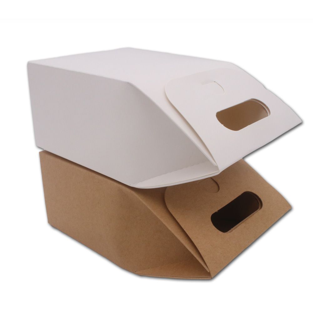 Disposable Paper Bag Brown Kraft Paper Bag Gift Bags Packing