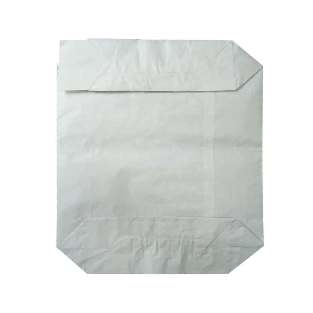 Eco-Friendly Wholesale Sack 10kg 20kg 2 Layers Multiwall Kraft Paper External Valve Cement Sack