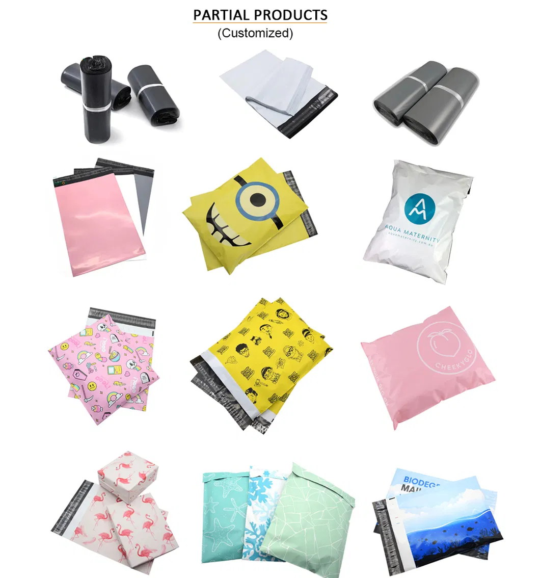 Express Bubble Bag Plastic Courier Mailing Bag LDPE Poly Mailer