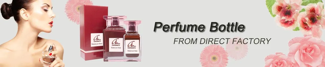 Factory Premium 100ml Square Glass Perfume Bottle with Spray Pump Cap