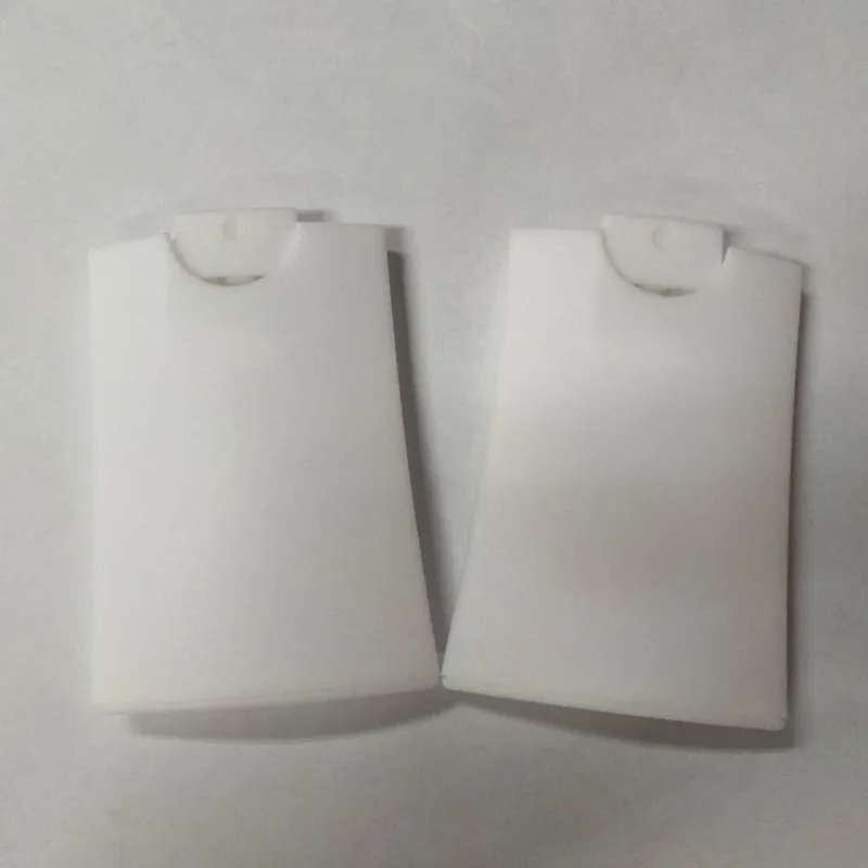 Flat Card Spray Bottle, 20ml Plastic Pocket Perfume Spray Bottles