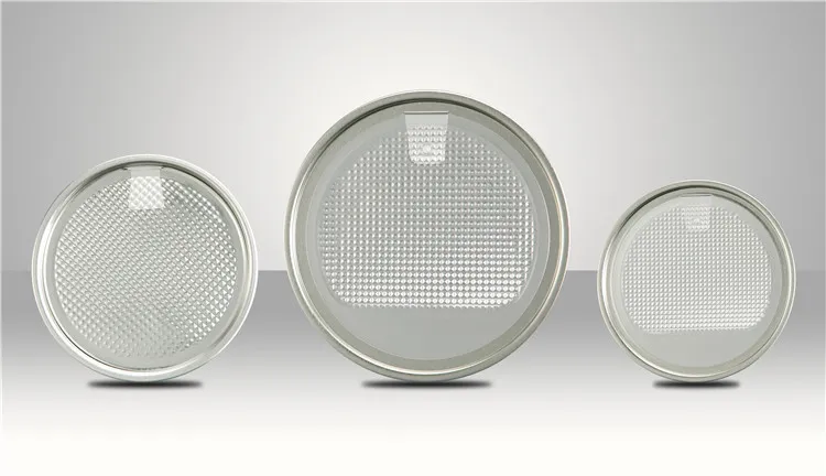 Food Can Cover 502# 126mm Aluminium Peel off End