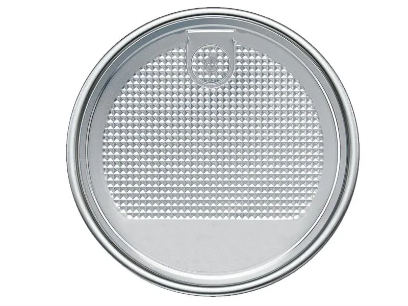 Food Can Cover 502# 126mm Aluminium Peel off End