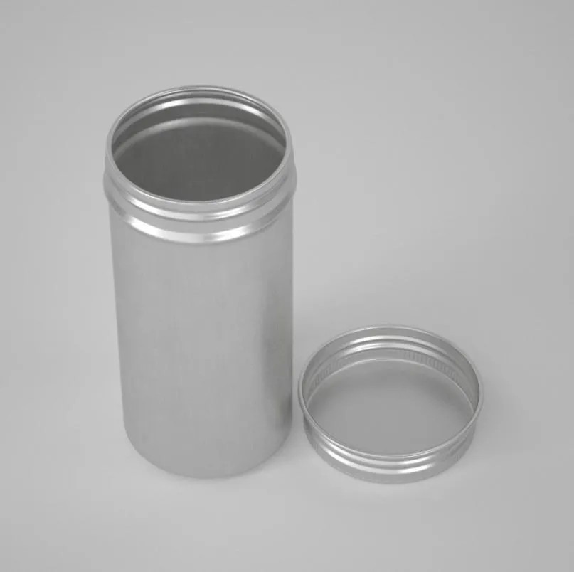 Food Grade Metal Aluminum Cans /Medicine Boxes /Capsule Aluminum Jars