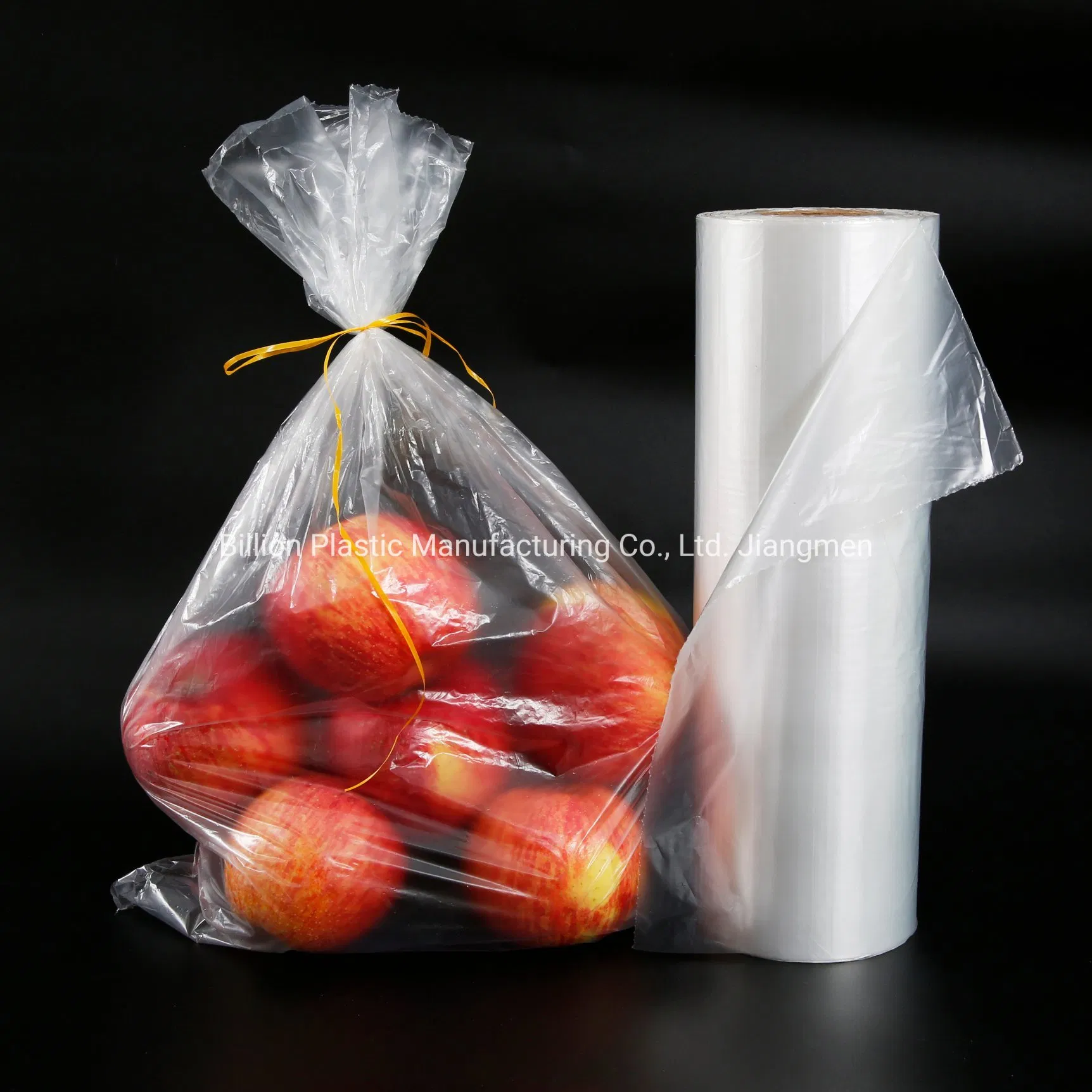 Food Grade Poly Freezer Food Storage Packaging Plastic Bag