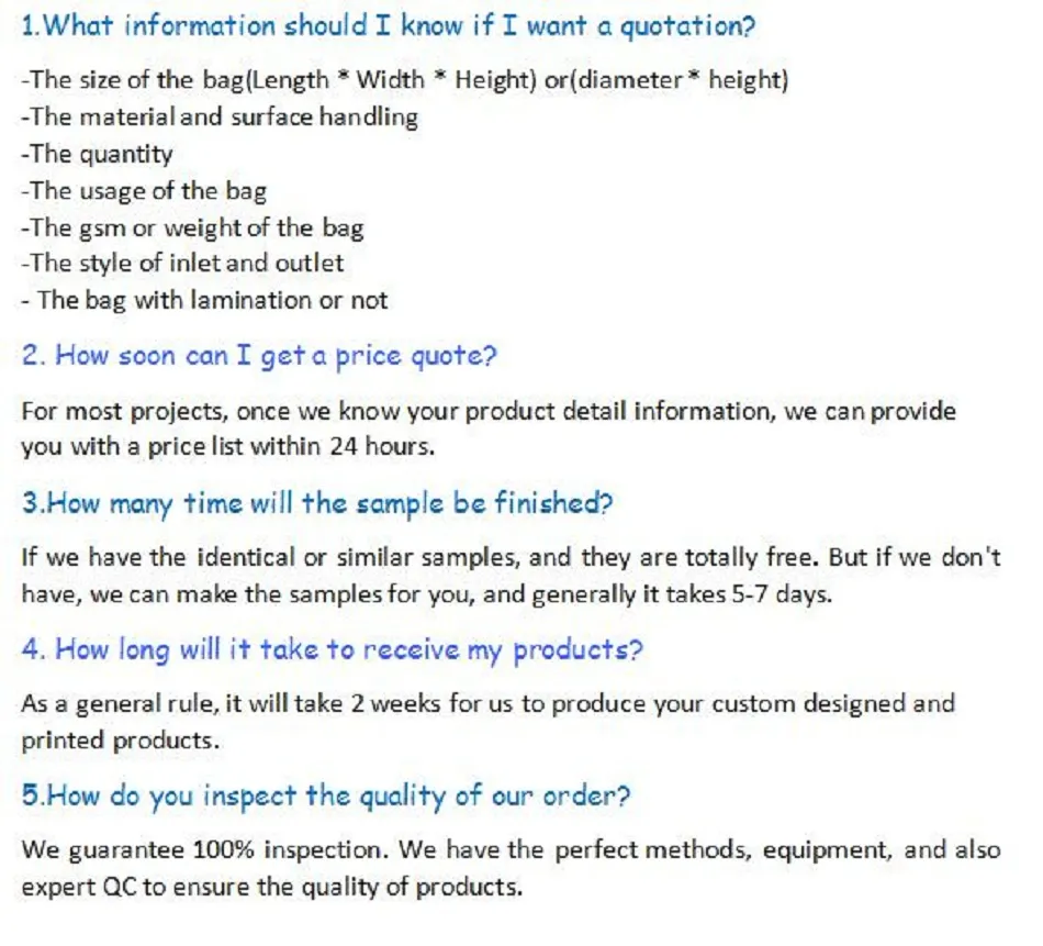 Food Packaging Bags PP Woven Bag for Packing Salt Sugar