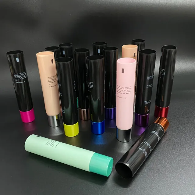From China Manufacturer Clean Face Bisnaga Plastic Tube for Free Samples Cosmetic Skin Packaging