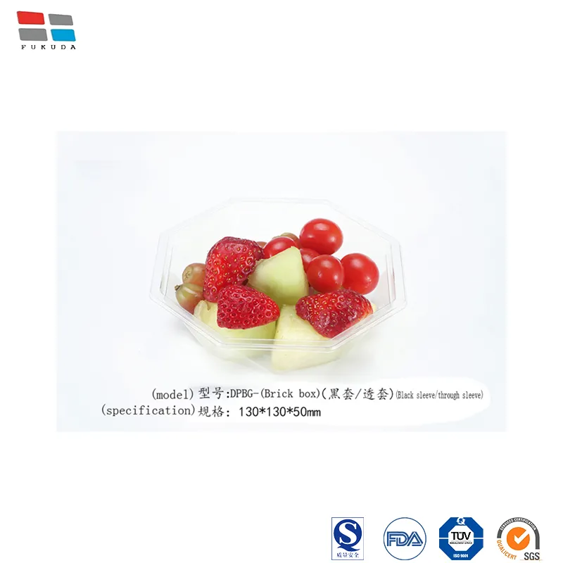 Fukuda Package China Chocolate Packing Supplier Plastic Packaging Container OEM/ODM Raspberry Packaging for Fruit Packaging