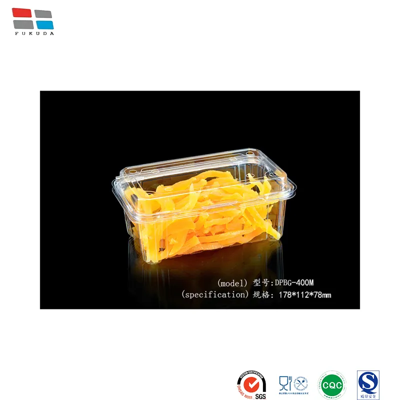 Fukuda Package China Edible Oil Packaging Containers Manufacturing Container Packaging Plastic Material Blueberry Packing for Fruit Packing