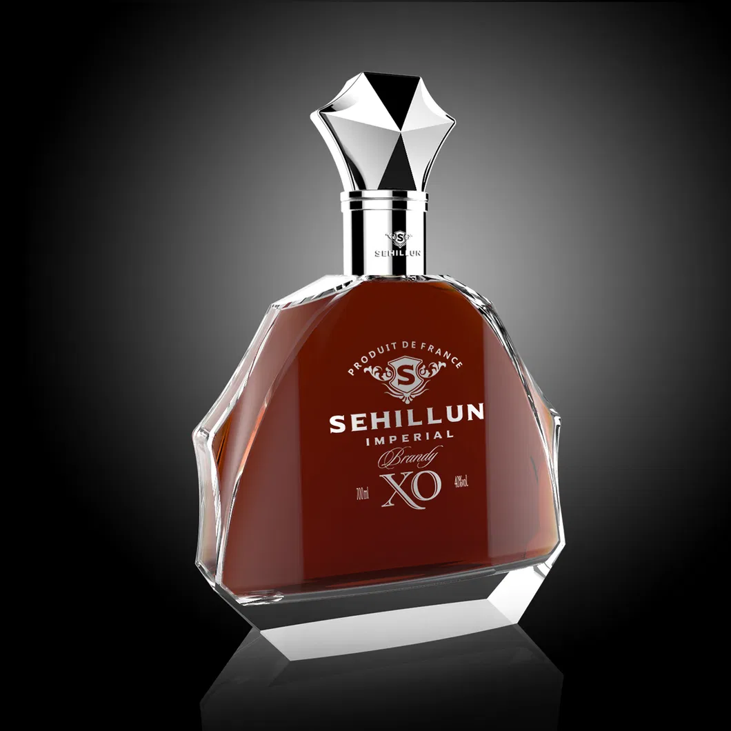 Glass Bottle for Brandy, Whisky or Other Alcoholic Products 700ml/1000ml