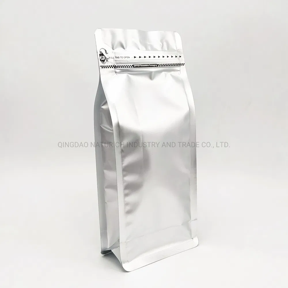Golden PLA Corn Starch Coffee Bag 454G 1lb PLA Coffee Bag with Valve
