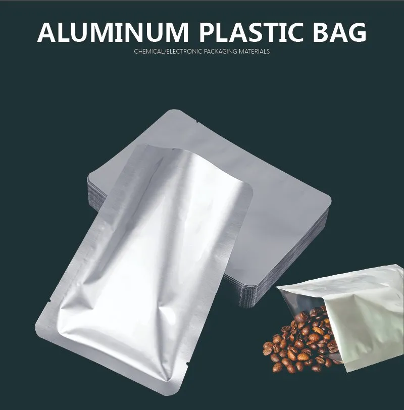 Heat Seal Waterproof Aluminum Foil Composite Film Plastic Bag