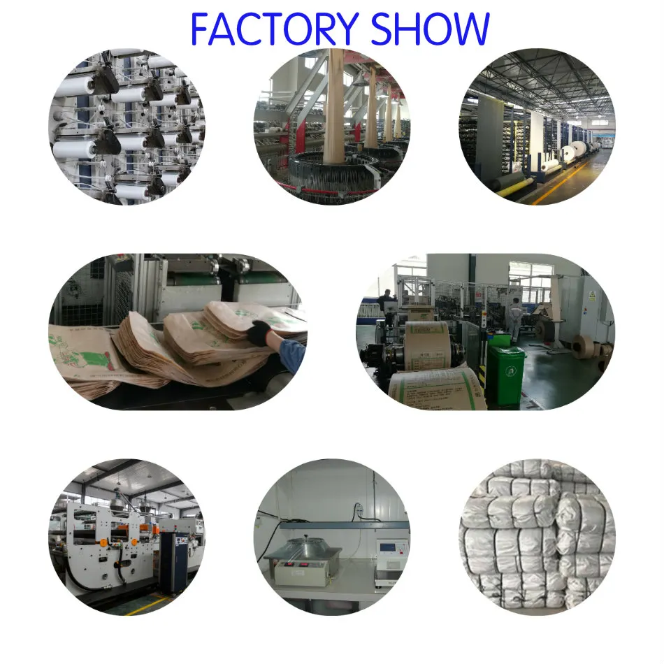 High Quality Laminated Block Bottom PP Valve Bag for Cement Concrete 20kg 50kg