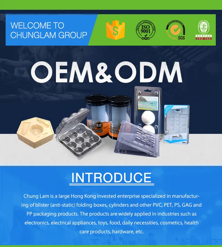 High Quality Printing Folding Plastic Gift Box with Colorful Laser Logo