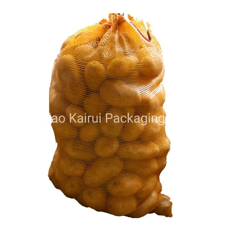 High Tensile Strength PP Potato Net Bag Packing