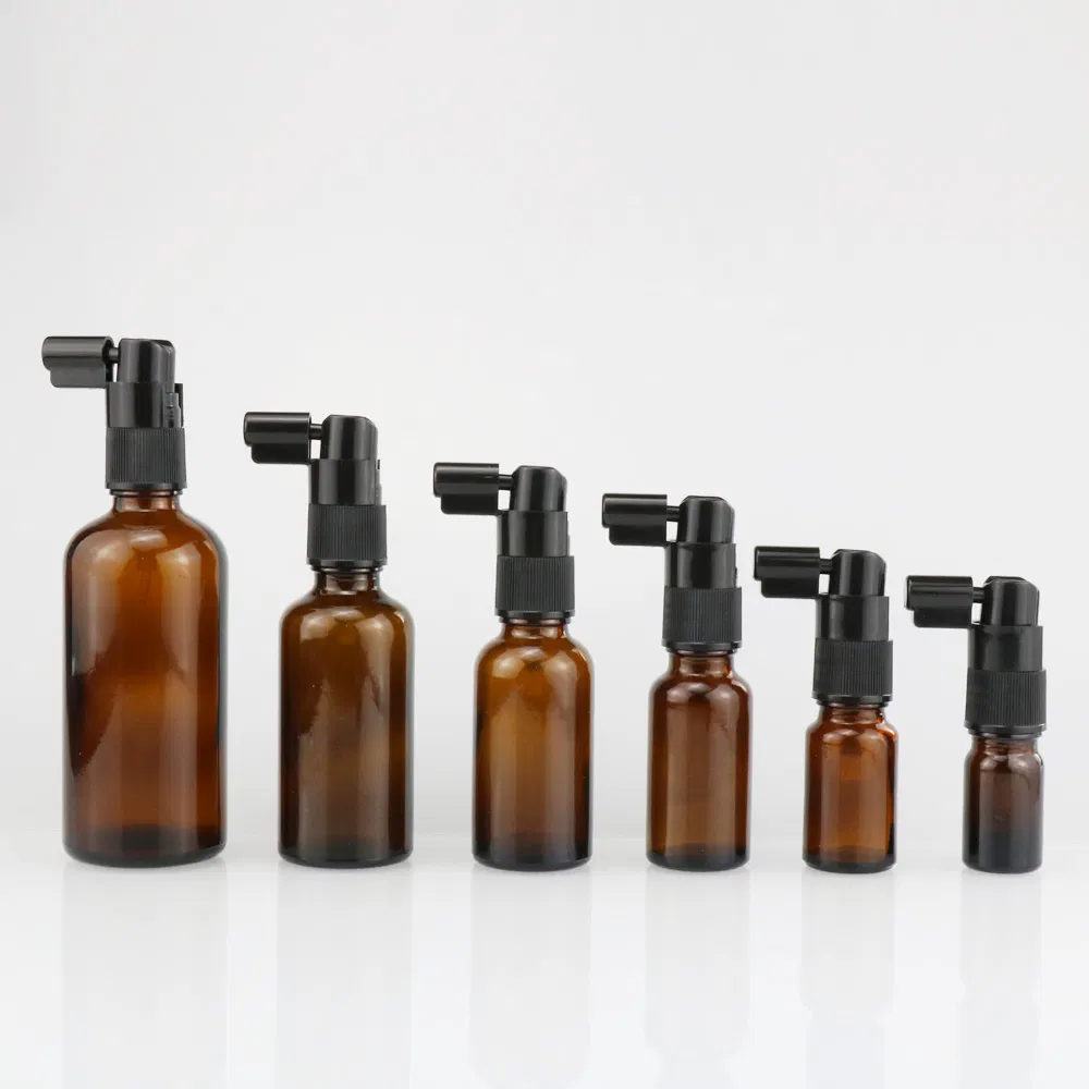 Hot Sale 8 Oz Glass Spray Clear Bottle Essential Oils or Cleaning Products Container with Sprayer or Leak Proof Cap