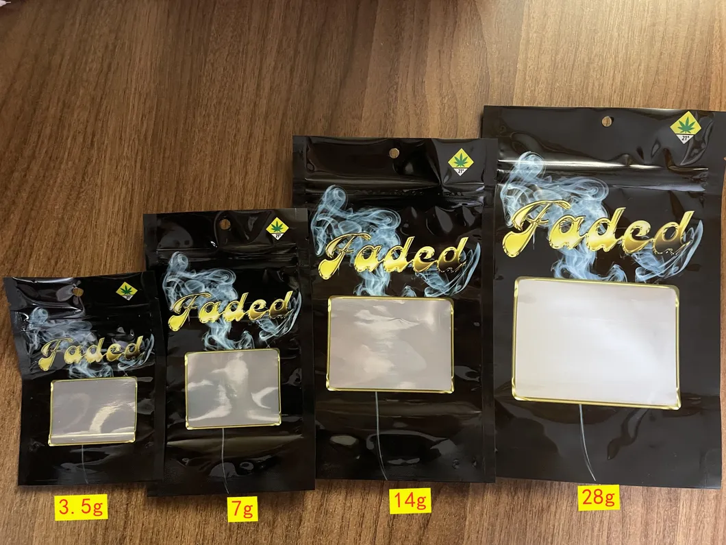 Hot Sale Concentrate 3ml 5ml 7ml 9ml Opaque Child Resistant Glass Square Wax Jar Child Proof with Black Plastic Lid