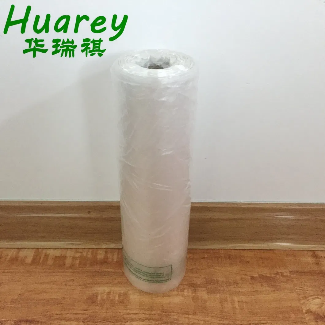 Hot Sales Vegetable Food Transparent Plastic Flat Bags on Roll