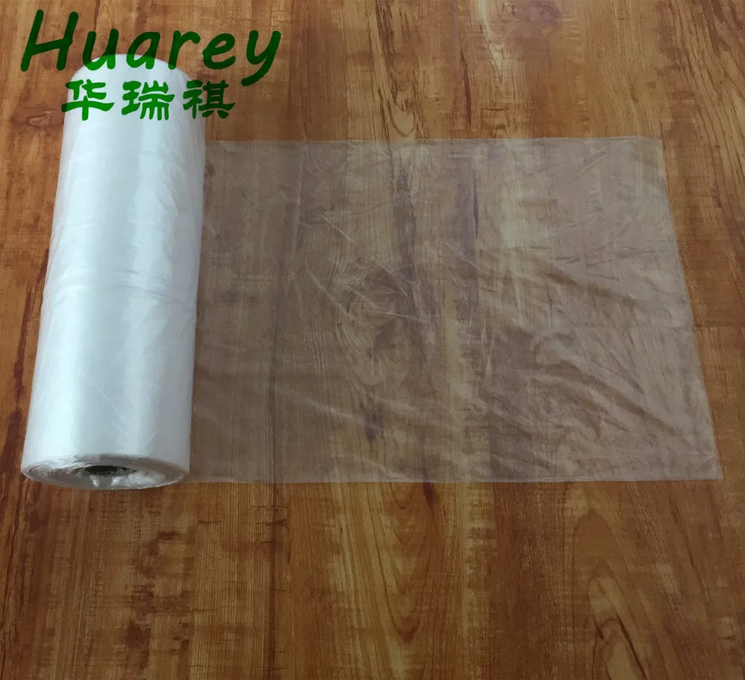 Hot Sales Vegetable Food Transparent Plastic Flat Bags on Roll