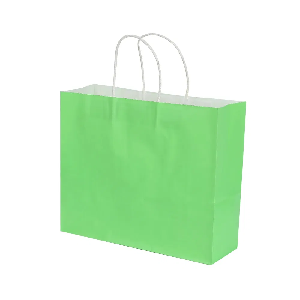 Hot Selling Customized Colored White Gift Bags Bulk