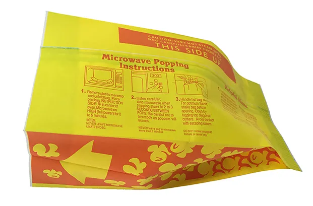 Kraft Paper Bag for Food Sac En Papier Kraft PAS Cher Gourmet Microwave Popcorn Brown Bag