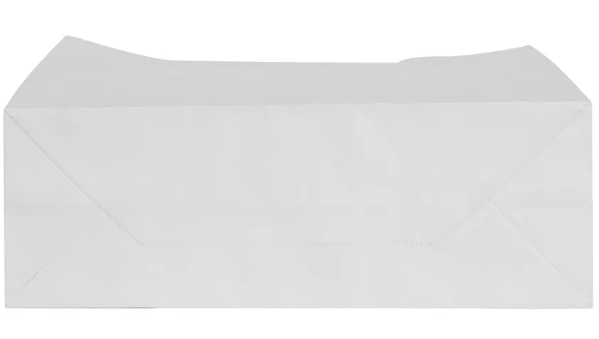 Manufacturer Handle Rope White Kraft Takeaway Eco Paper Gift Bags