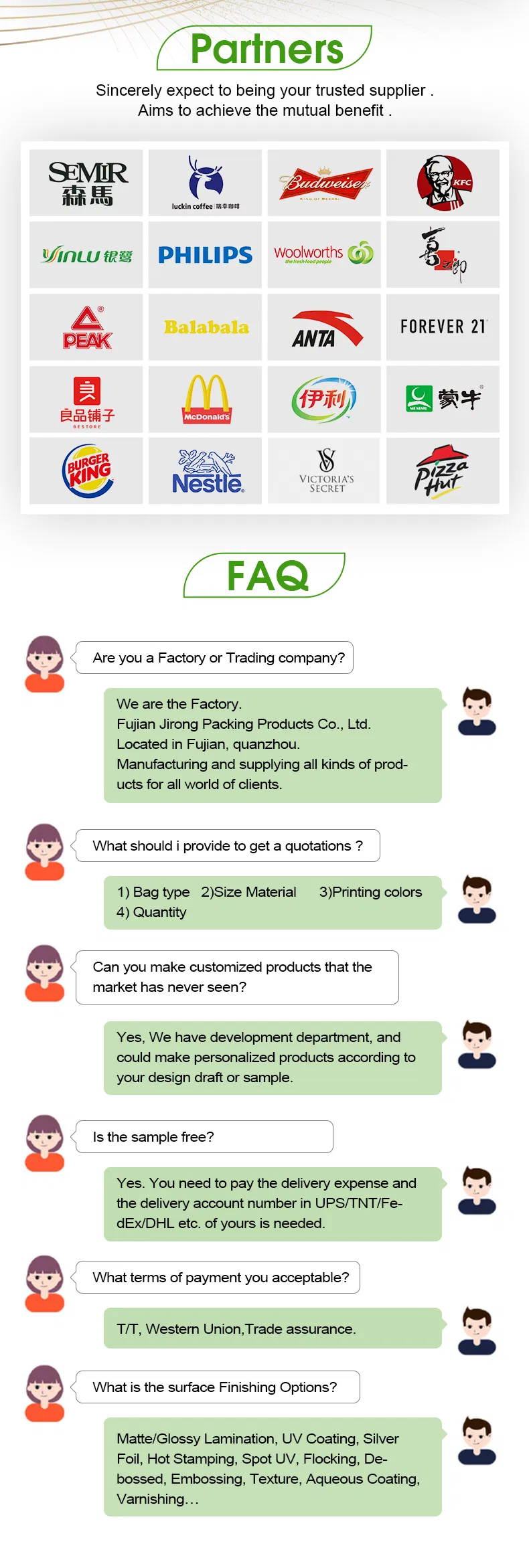 Manufacturer Handle Rope White Kraft Takeaway Eco Paper Gift Bags