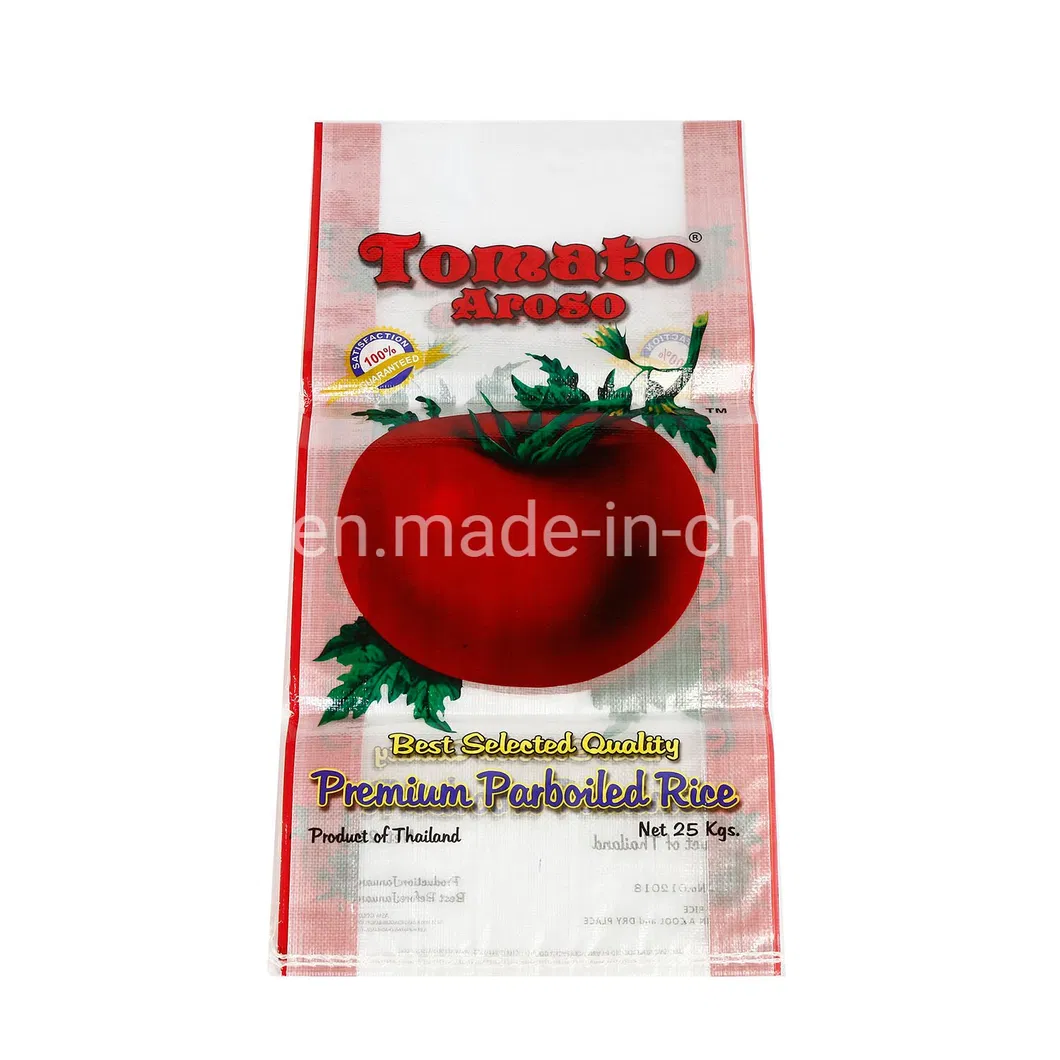 Muli-Color BOPP Laminated Bag for Seed, Rice, Flour