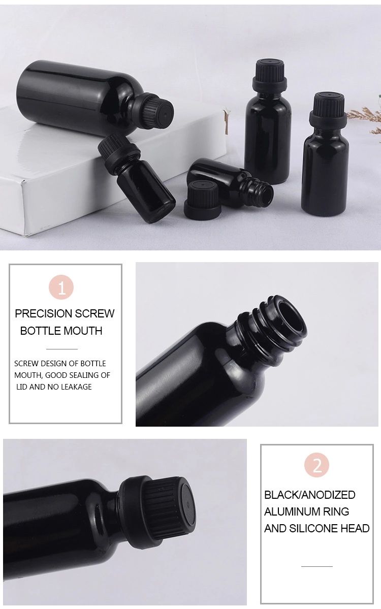 Newest Amber 100ml Wide-Mouthed Glass Bottle for Pharmaceutical or Essential Oil