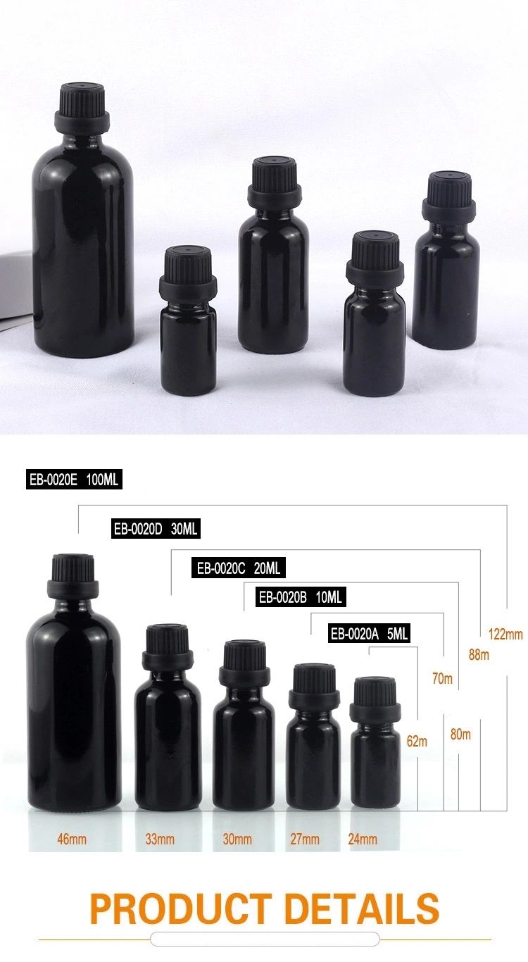 Newest Amber 100ml Wide-Mouthed Glass Bottle for Pharmaceutical or Essential Oil