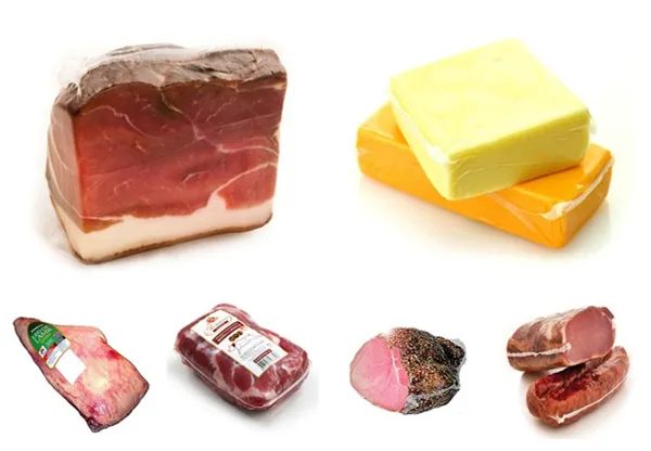 Ny/PE PA/EVOH/PE Clear Print Mutton Beef Pork Shrink Bags for Meat