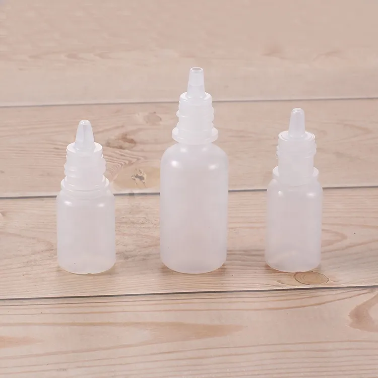 PE 7ml 10ml 15ml 20ml 30ml 35ml Eye Drop Plastic Dropper Bottles
