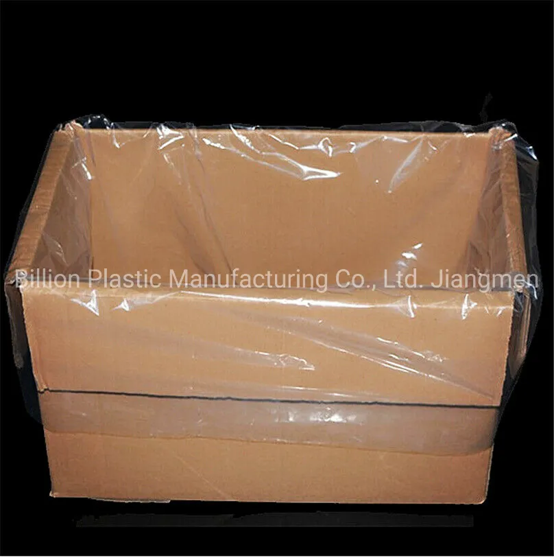 PE Clear Recycle Plastic Flat Openfood Poly Packing Bag