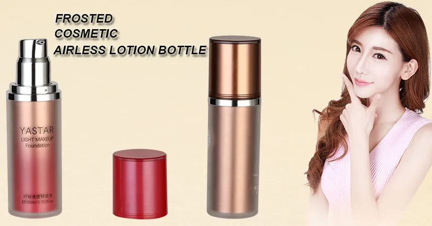 Personal Care Cosmetics Airless Packing Bottle for Conditioner Gel