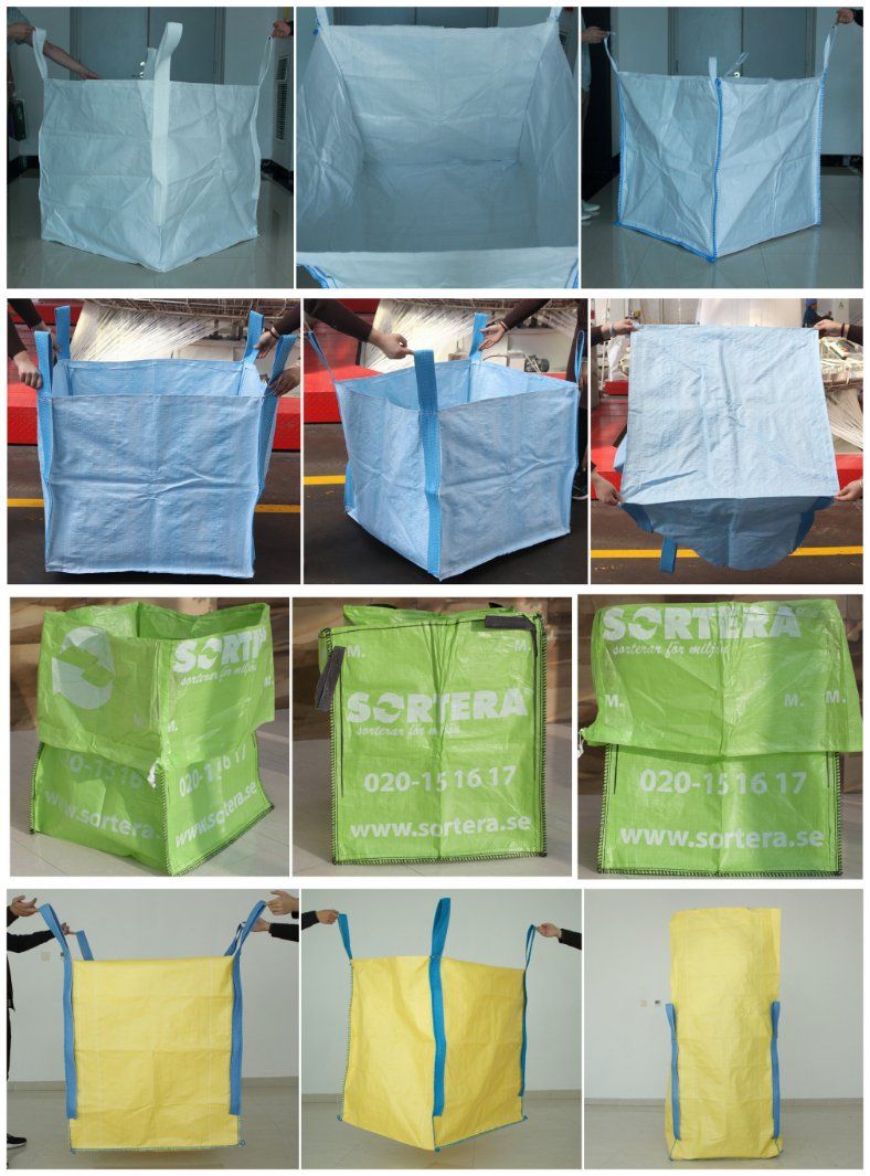 Peru 1 Ton 2 Ton 3000kg Duffle Top PP Sugar Jumbo Bag Loading Container System for Sugar Carbon