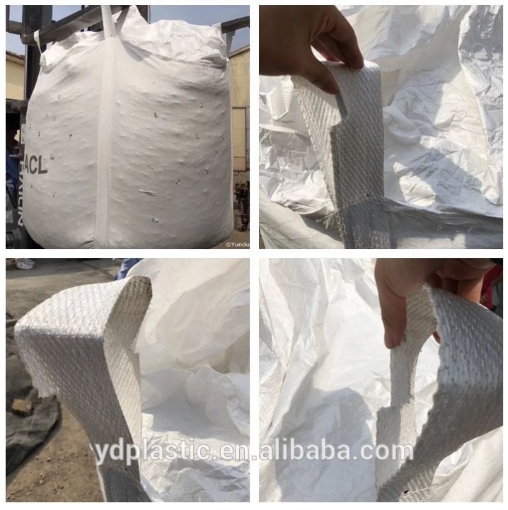 Peru 1 Ton 2 Ton 3000kg Duffle Top PP Sugar Jumbo Bag Loading Container System for Sugar Carbon
