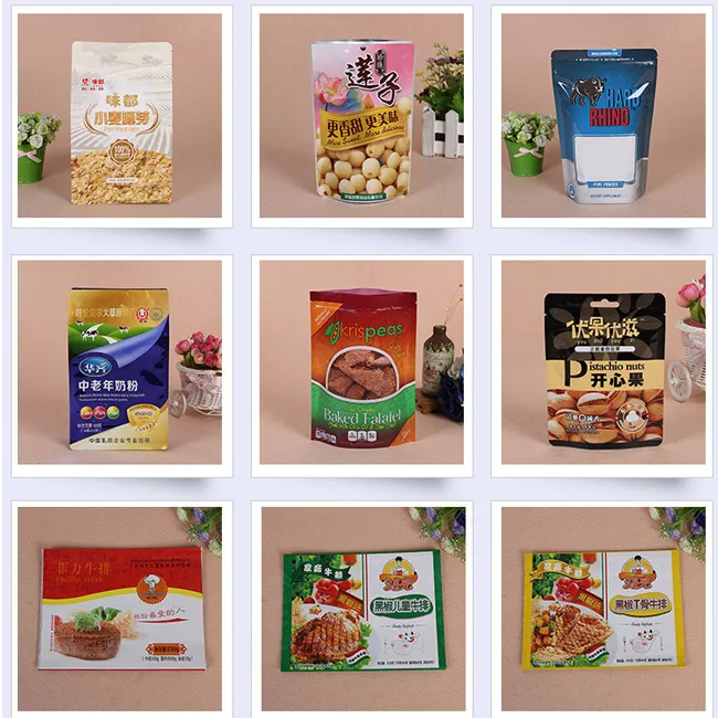 Plastic Packaging Bag for Cereal and Granola