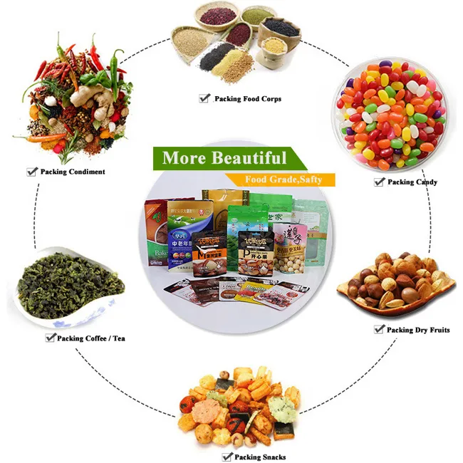 Plastic Packaging Bag for Cereal and Granola