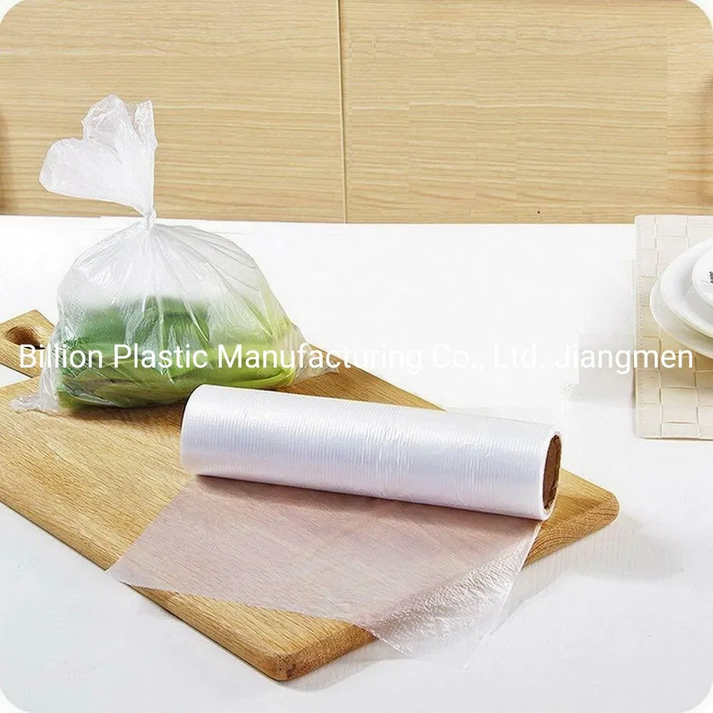 Plastic Produce Clear Flat Packaging Bag