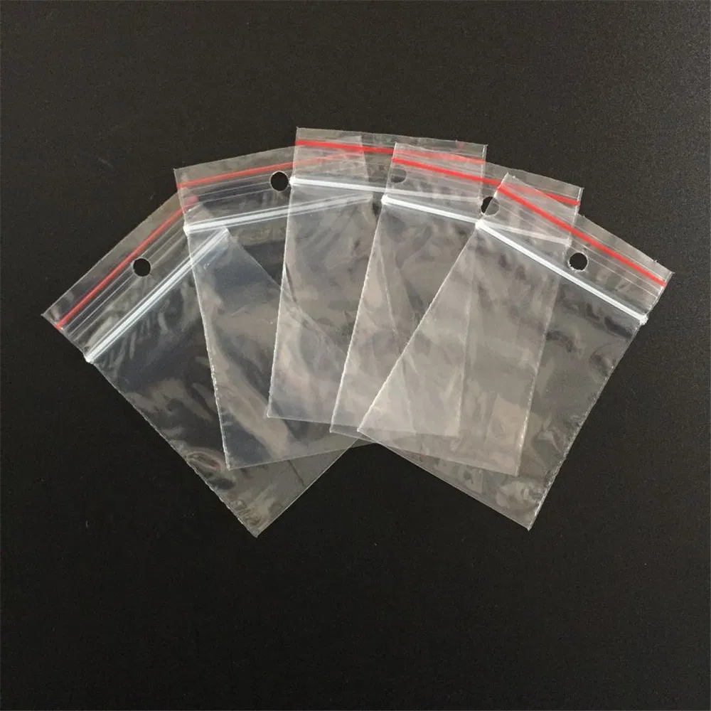 Plastic Resealable Freezer Bags with Zip Lock