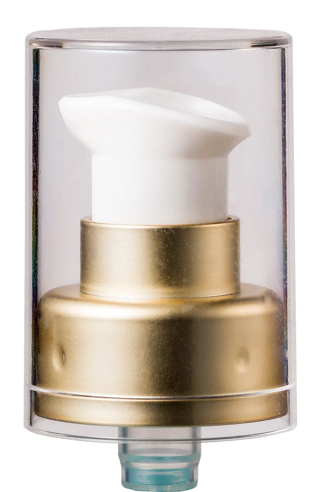 PP Dispenser External Spring Plastic Cosmetic Packaging Bottle Lotion Pump.